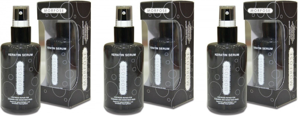 3x Morfose Keratin Haarserum 75ml